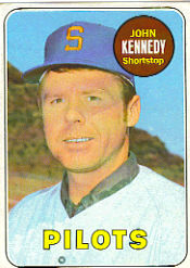 1969 Topps Baseball Cards      631     John Kennedy